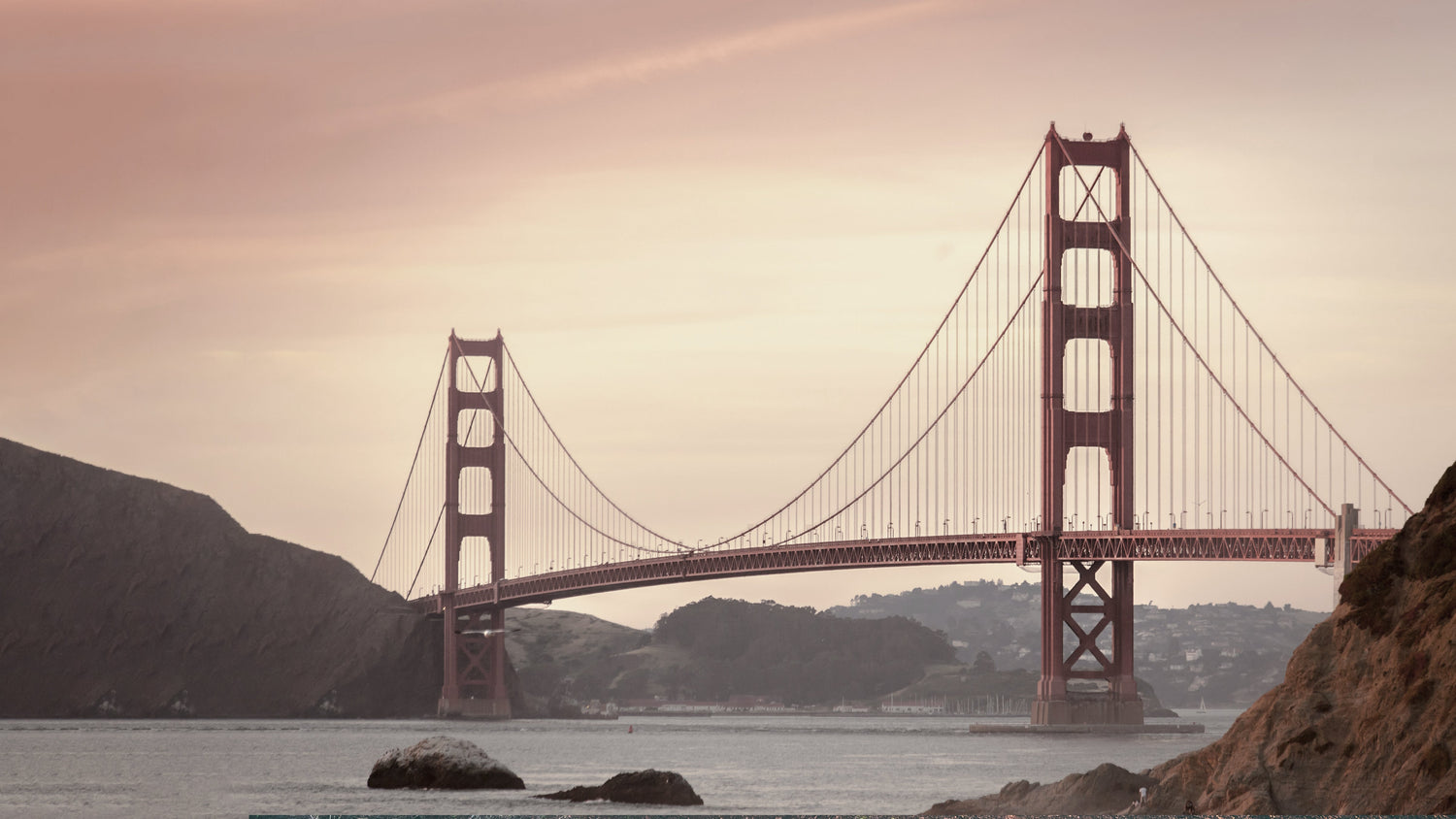 The golden gate bridge