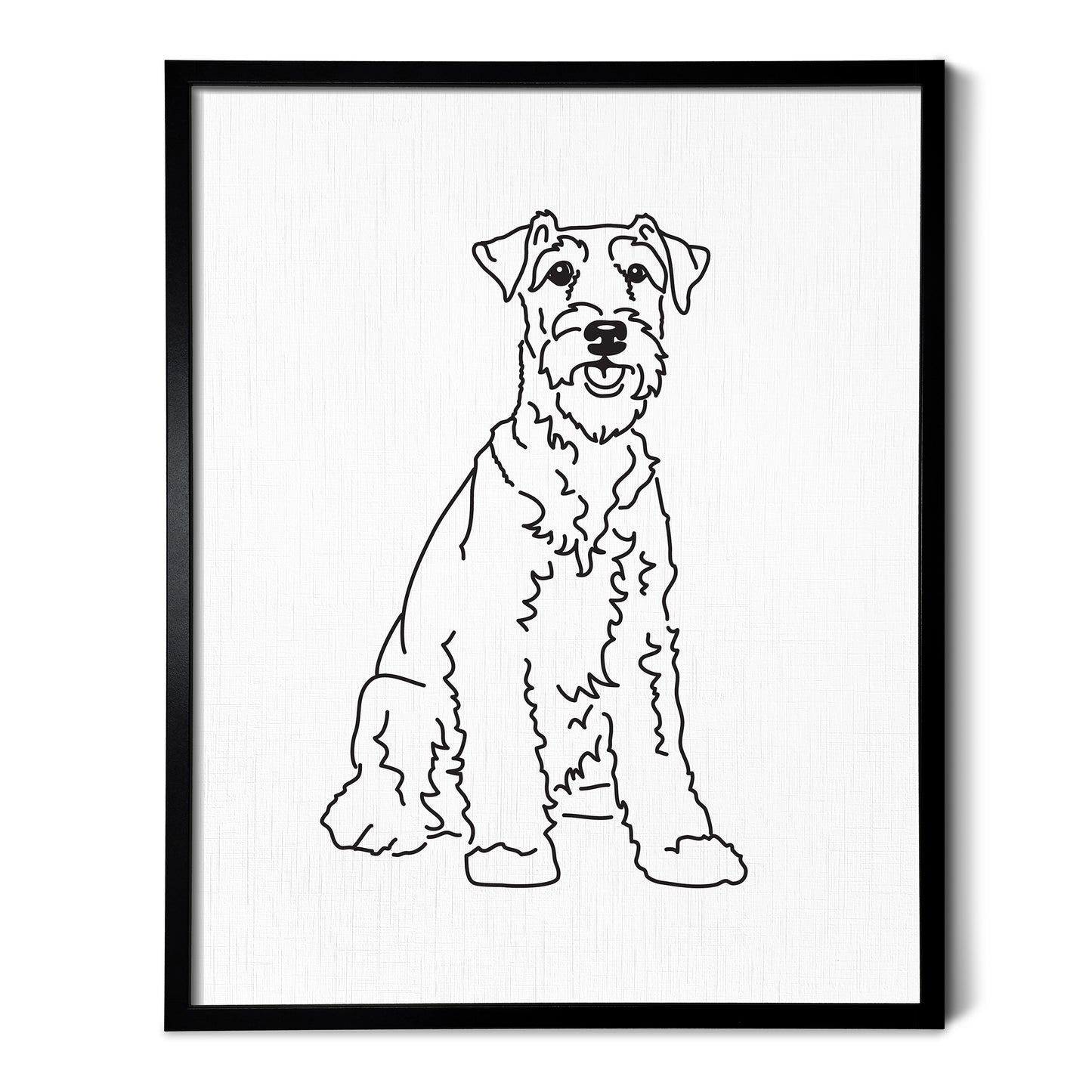 Airedale Art Print