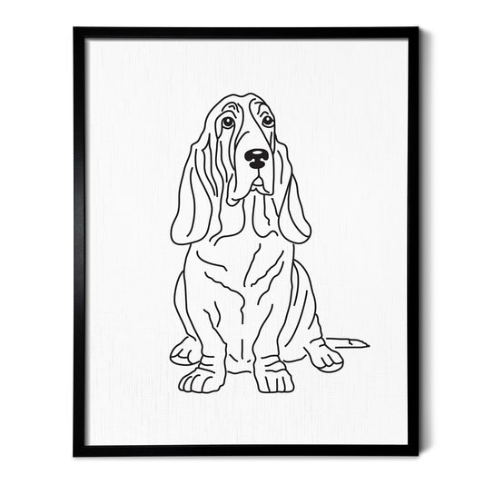 Basset Hound Art Print