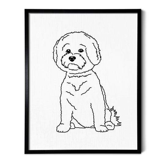 Bichon Frise Art Print