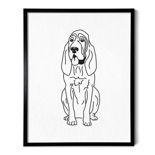 Bloodhound Art Print