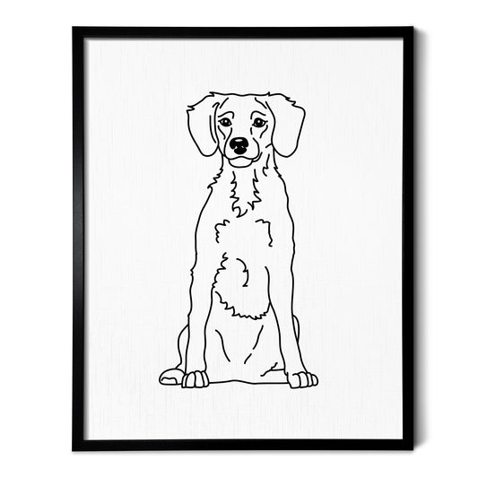 Brittany Spaniel Art Print