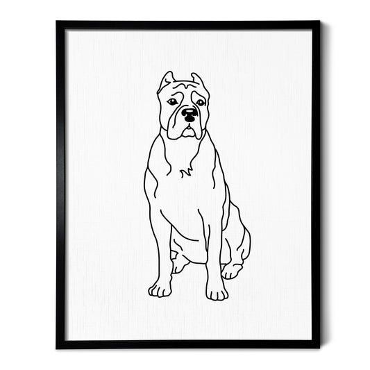 Cane Corso Art Print