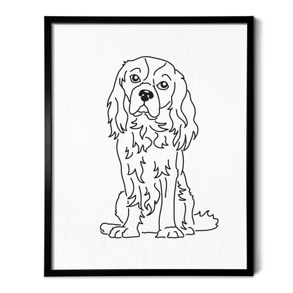 Cavalier King Charles Spaniel Art Print