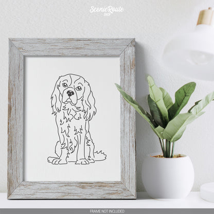 Cavalier King Charles Spaniel Art Print