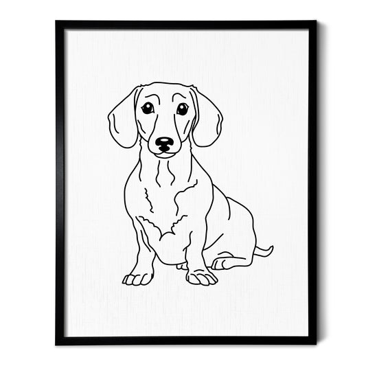 Dachshund Art Print