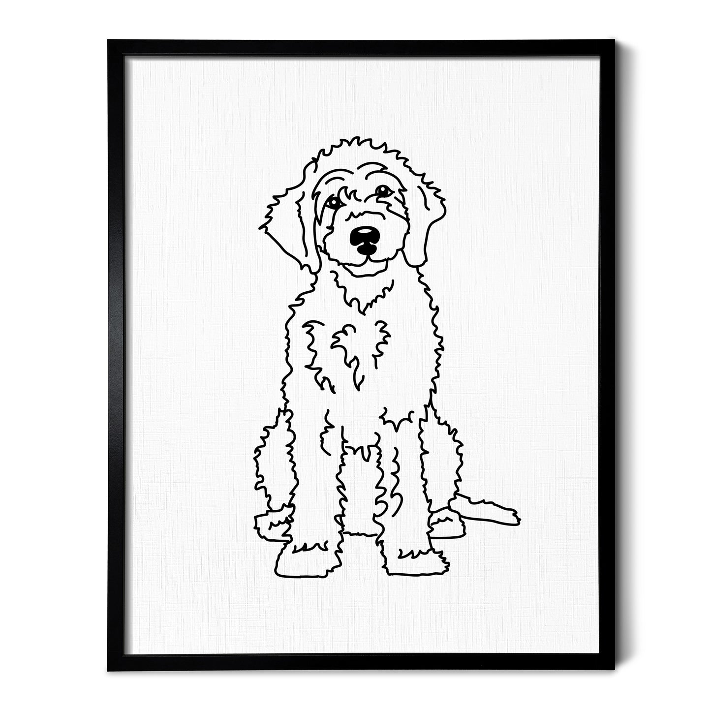 Goldendoodle Art Print