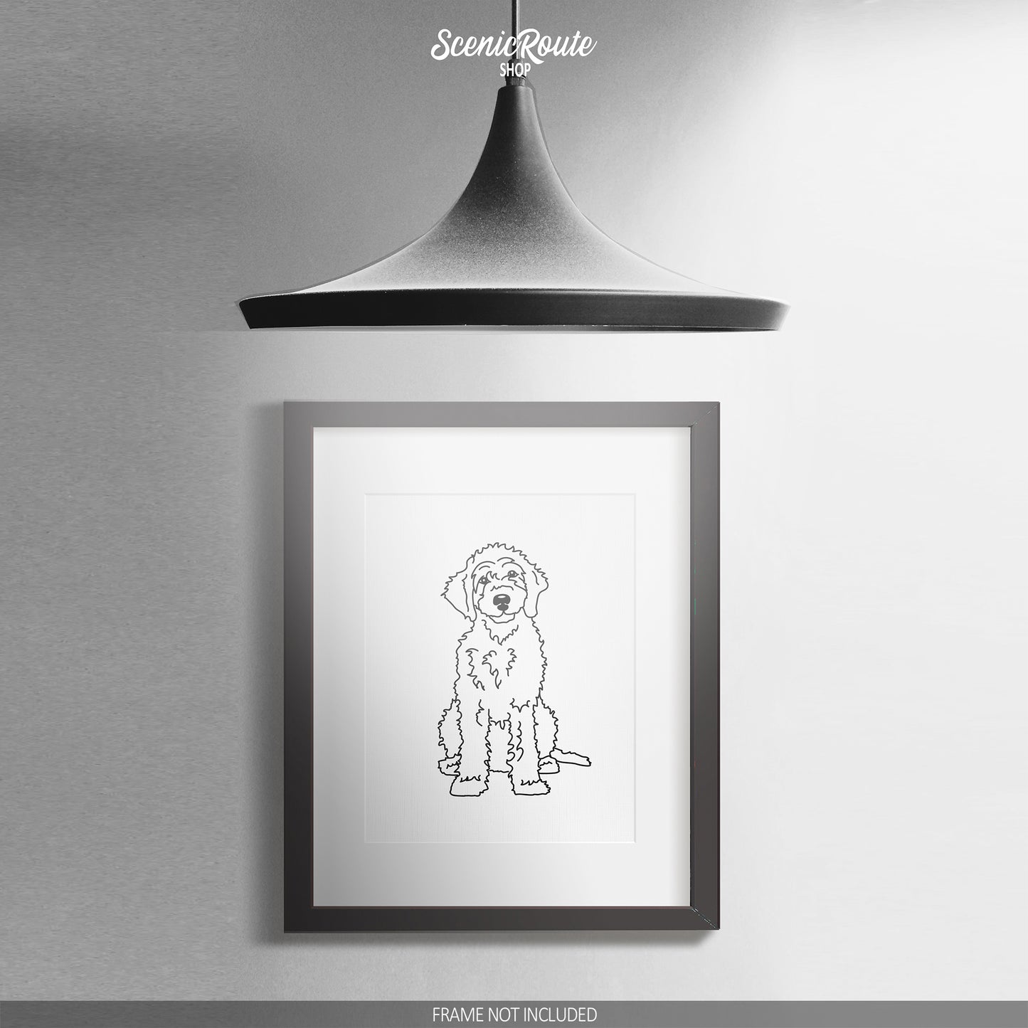 Goldendoodle Art Print