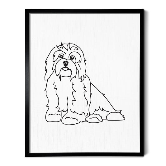 Havanese Art Print