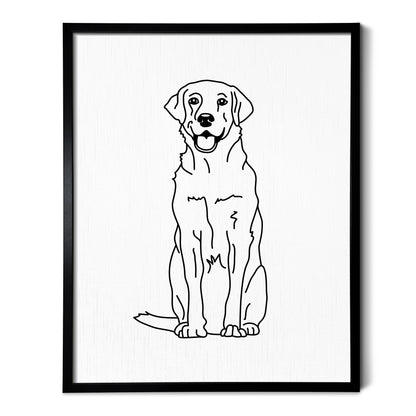 Labrador Art Print