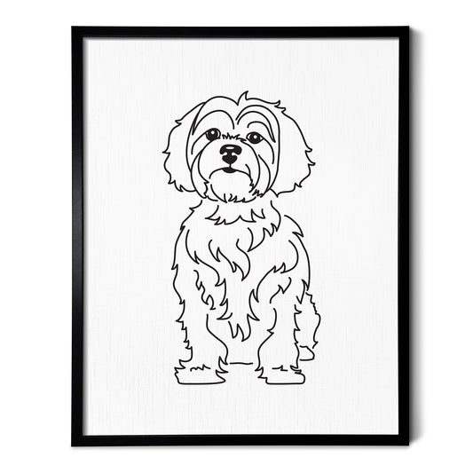 Maltese Art Print