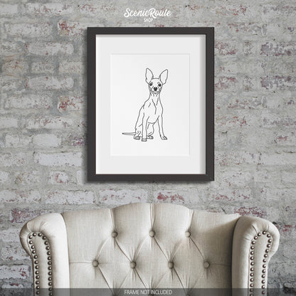 Miniature Pinscher Art Print