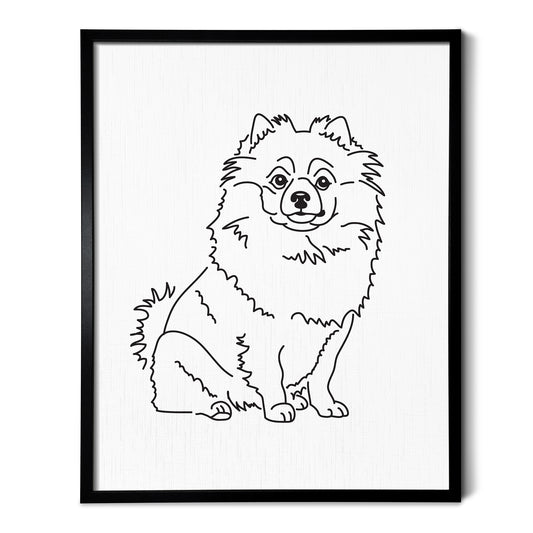 Pomeranian Art Print