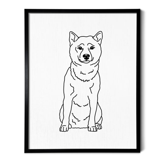 Shiba Inu Art Print