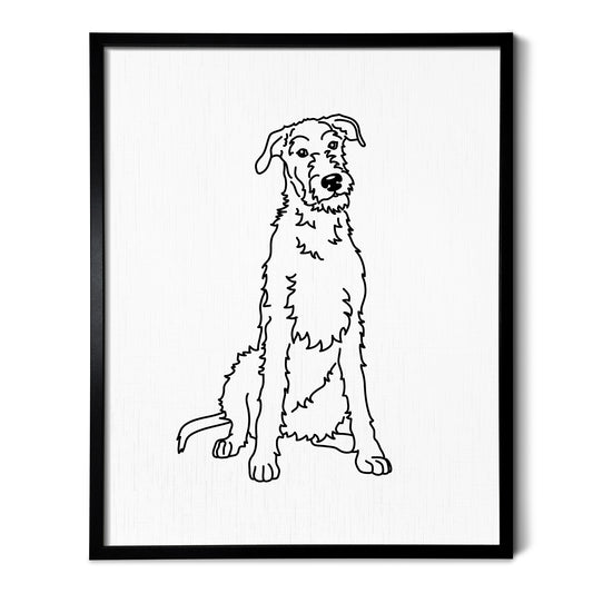 Wolfhound Art Print