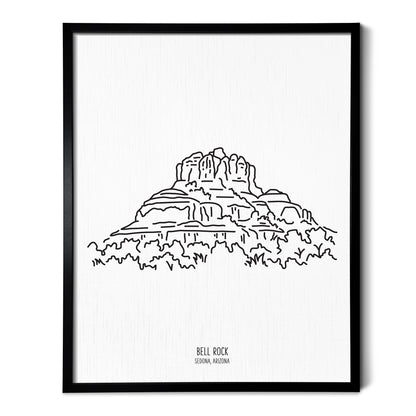 Arizona Sedona Bell Rock Art Print